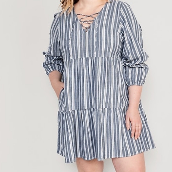 XXL Old Navy Ruffle Swing Dress - Picture 3 of 3